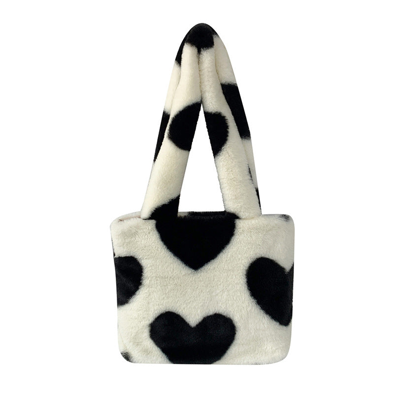 Heart Plush Tote Bag ❤️