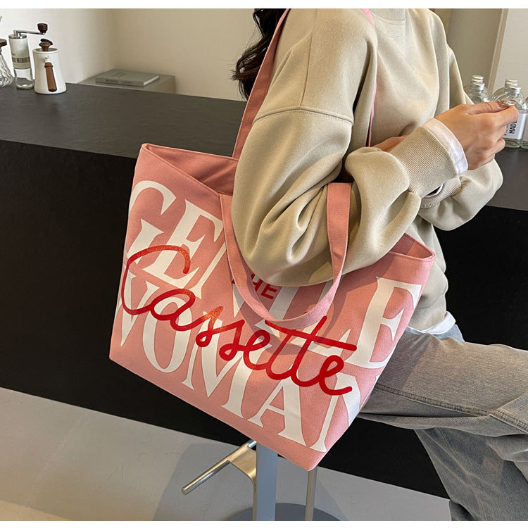 Gentle Woman Canvas Tote 🔥