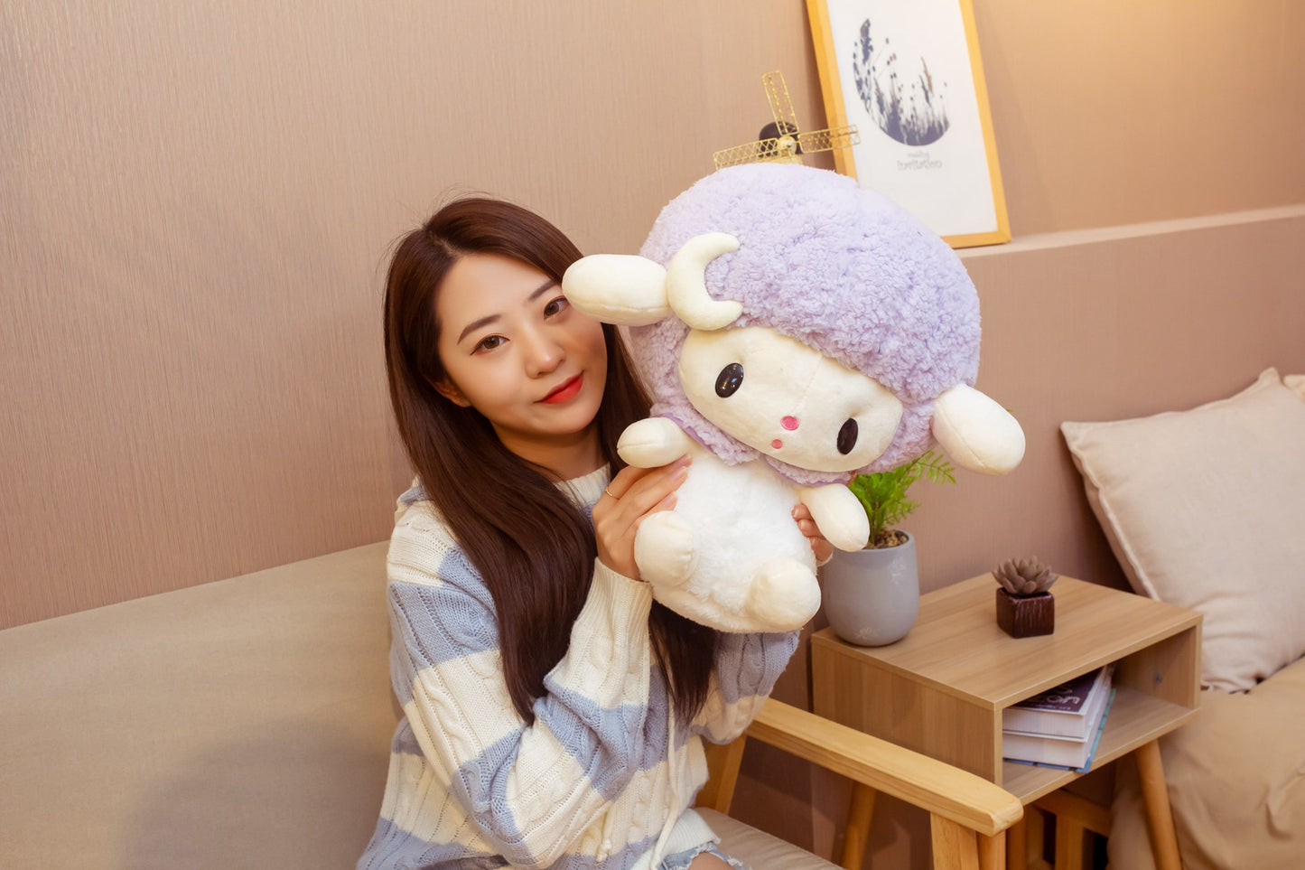 Soft Cute Lamb Doll Toy Sheep Doll 🐑