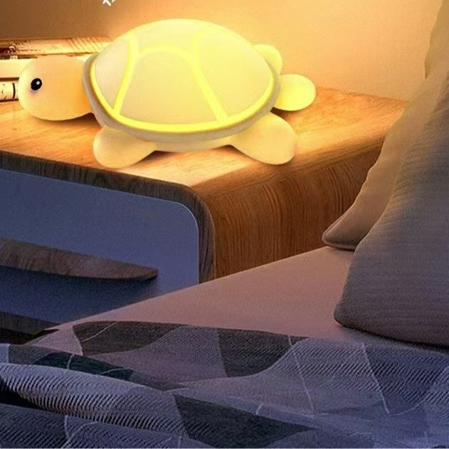 Soft Silicone Turtle Lamp 🤍