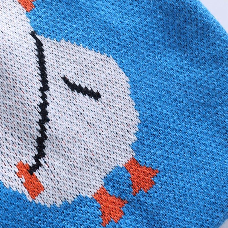 Blue Duck Knit Tote 🦆
