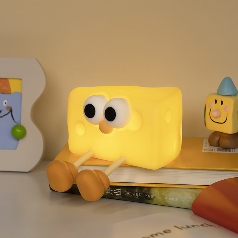Cute Cheese Night Lamp 🧀✨