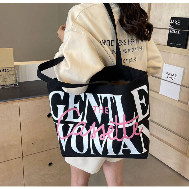 Gentle Woman Canvas Tote 🔥