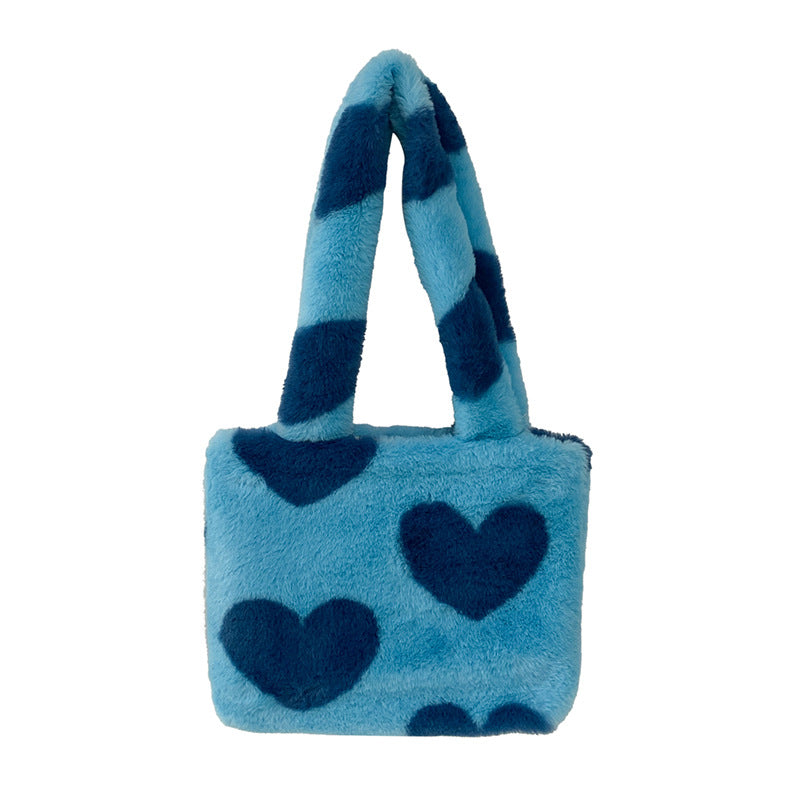 Heart Plush Tote Bag ❤️