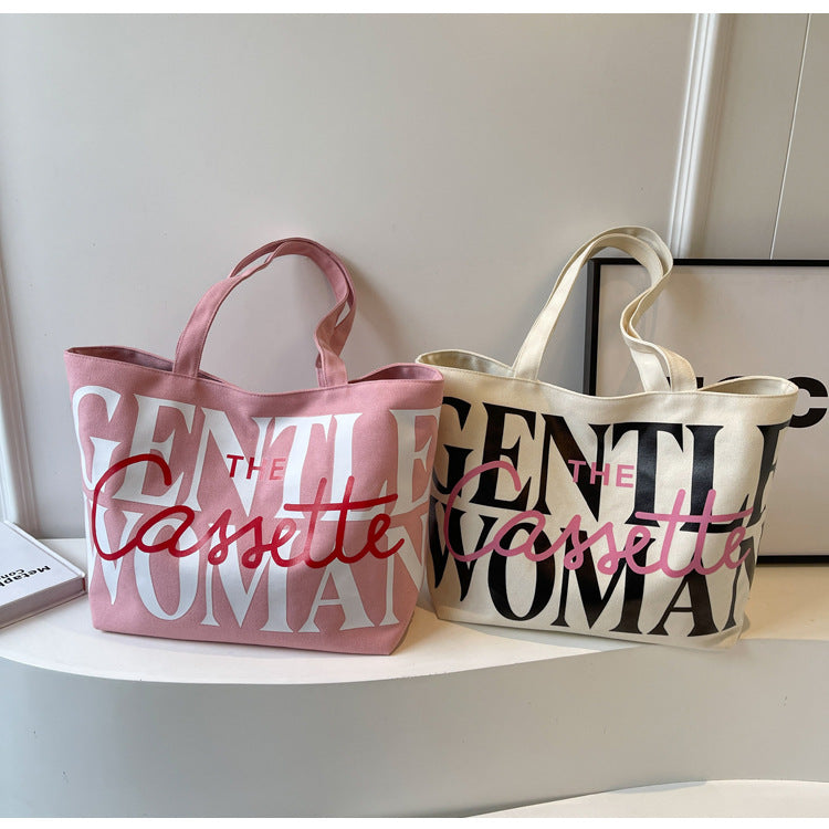 Gentle Woman Canvas Tote 🔥