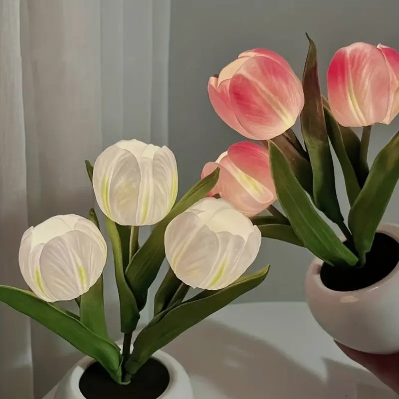 Tulip LED Night Lamp 🌷✨
